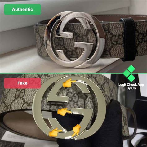 gucci imprime belt real vs fake|copy of gucci belt.